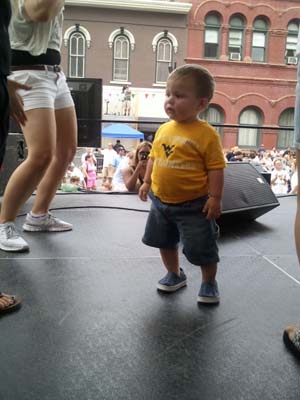 Scene from the West Virginia Italian Heritage Festival